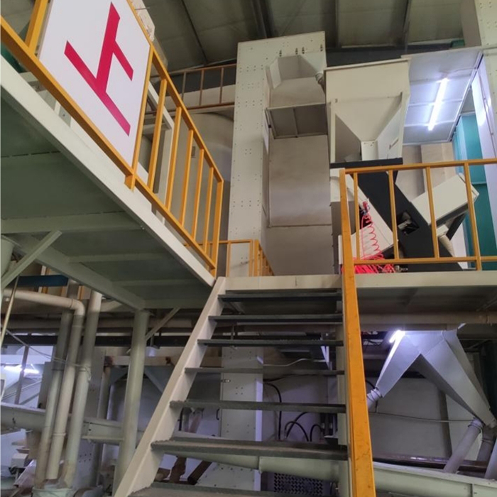 Industri pangan zero-breakage grain Z bucket conveyor